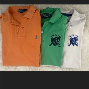 Set of 3 polo Ralph Lauren polo golf shirts  S/M